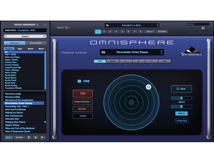 Omnisphere patch data needs to be upgraded to version 2